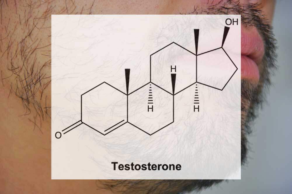 男性ホルモン（テストステロン）と髭の濃さの関係